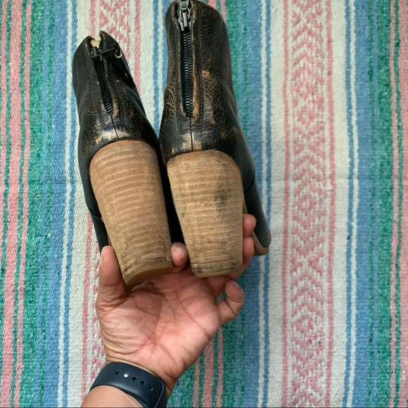 Rag & Bone Newbury Distressed Leather Ankle Boots - Picture 5 of 11